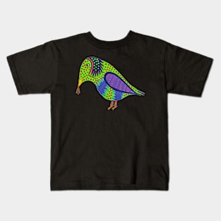 Curious bird decor Kids T-Shirt